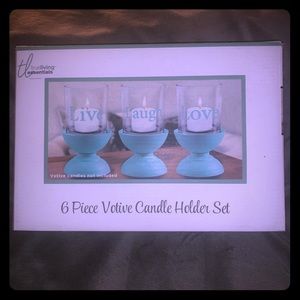 6 Piece Votive Candle Holder Set
